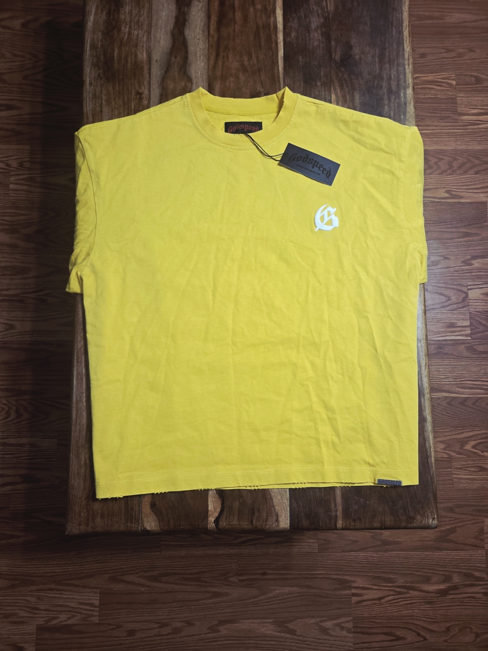 Godspeed Men's Gold & White "Mainline Collection" Series Tee